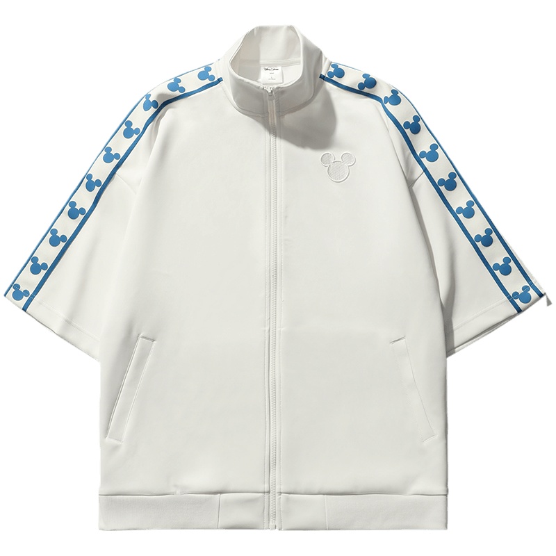 李宁卫衣男女同款春季新款开衫短袖运动服AWDR580