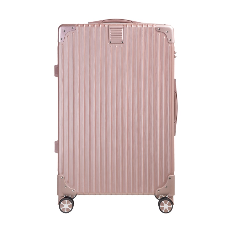 GRANDIRECT戈蓝蒂诺拉链款静音万向轮拉杆箱铝合金拉杆旅行箱防撞包角防刮拉丝工艺GD181526寸