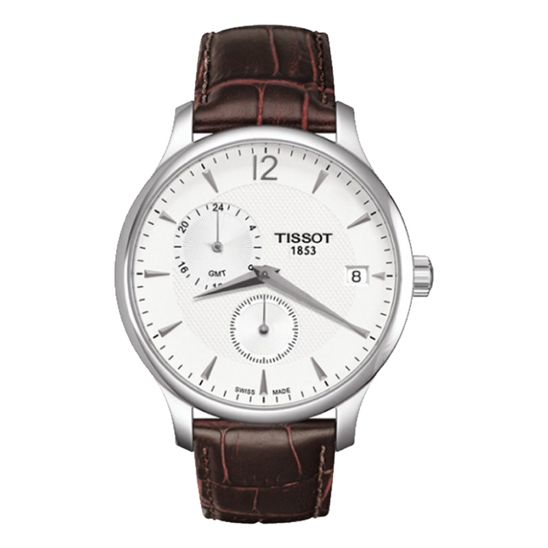 天梭(TISSOT)俊雅系列时尚休闲商务皮带石英男士手表T063.639.16.037.00