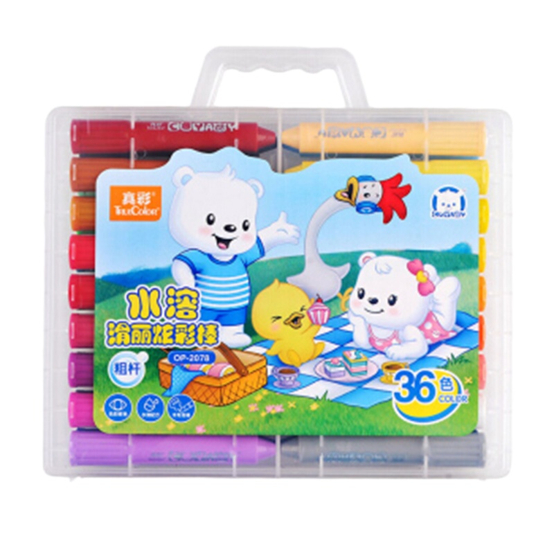 真彩36色油画棒炫彩棒旋转炫彩棒OP-2078