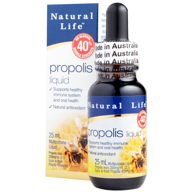 Natural Life 优然澳蜜 蜂胶滴剂 40%(无酒精)25ml