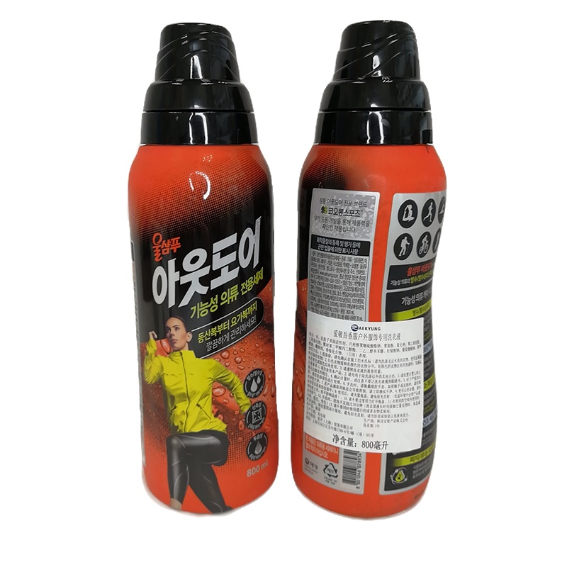 吾香服户外服饰专用洗衣液 800ml(单位:瓶)