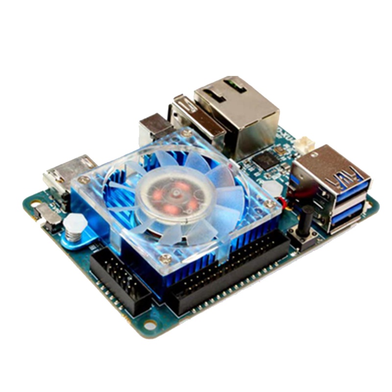 ODROID XU4 开发板 三星 Exynos5422(32GB eMMC+转接板 单板+外壳风扇+电源)
