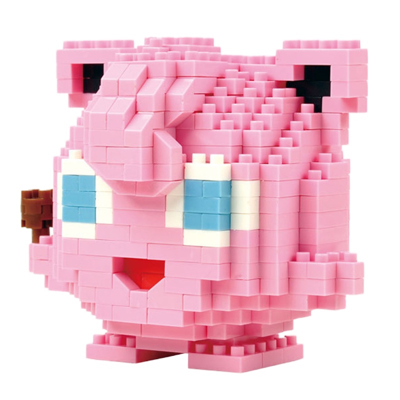 兼容乐高微小颗粒拼装积木玩具钻石成人拼图宠物小精灵皮卡丘 雷丘[355PCS]