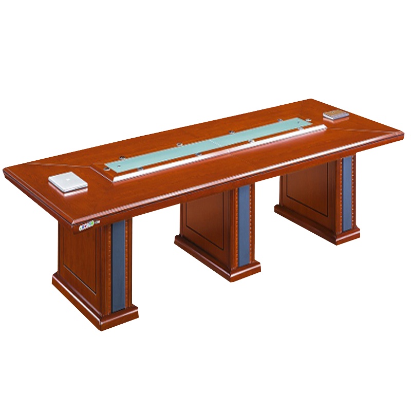 瑞丰杰-办公家具4.2米会议桌HY-4202长桌子洽谈桌