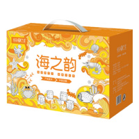 倾海之宴 988型海之韵1.35kg 海产干货卡券988型 春节节日送礼黑虎虾干贝鲍鱼鱼胶