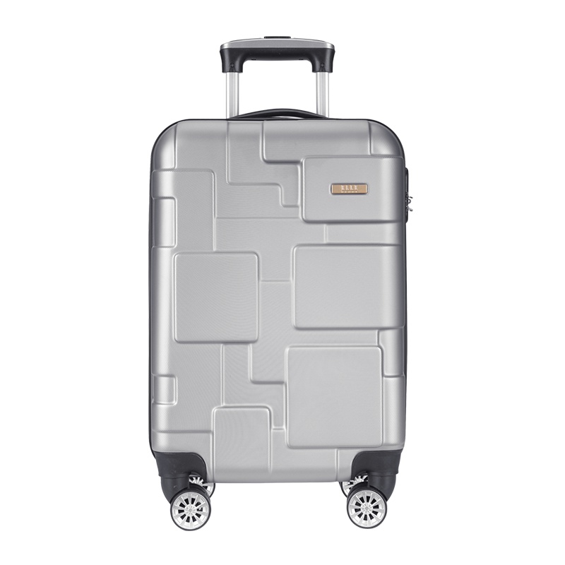 ELLE HOMME时尚拉链拉杆箱商务旅行箱防刮耐磨静音飞机轮EH1910 20寸
