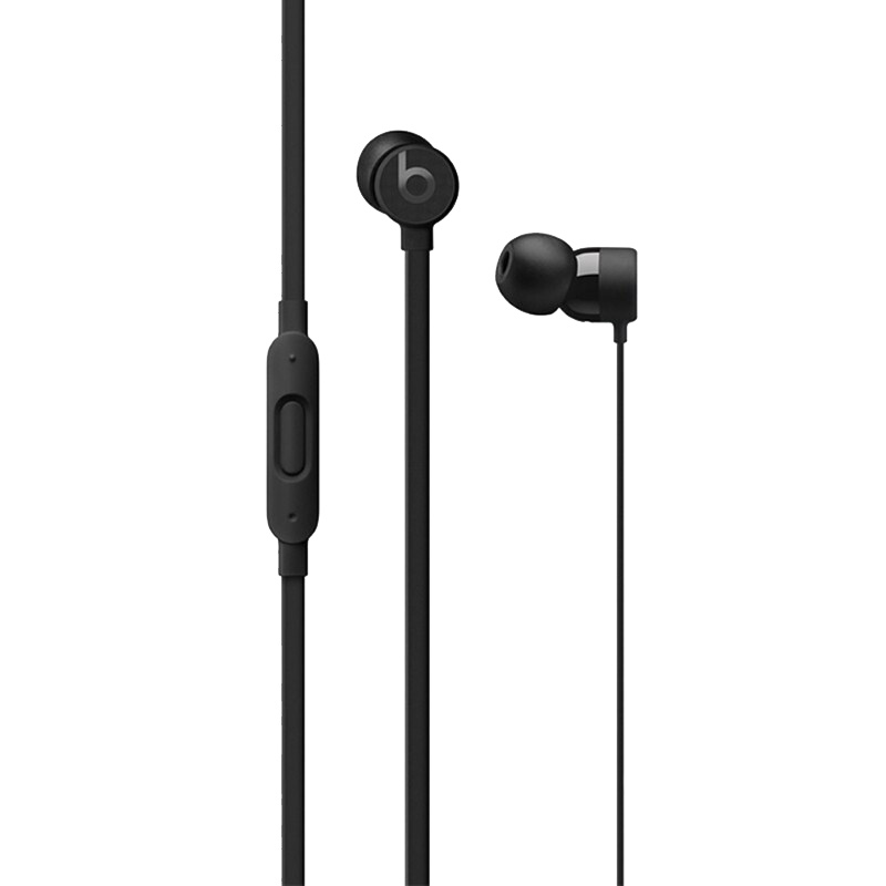 【二手99新】Beats urBeats3 入耳式耳机有线耳机 3.5mm接口-黑色-仅拆封