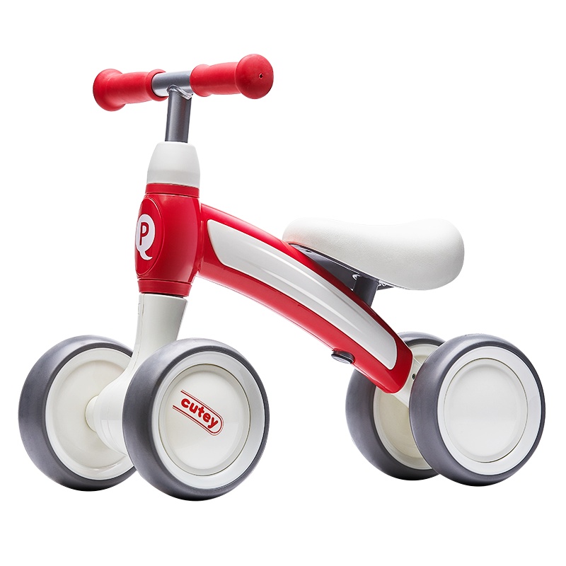 德国QPlay儿童平衡车宝宝学步车1-3岁溜溜车新年礼物礼盒