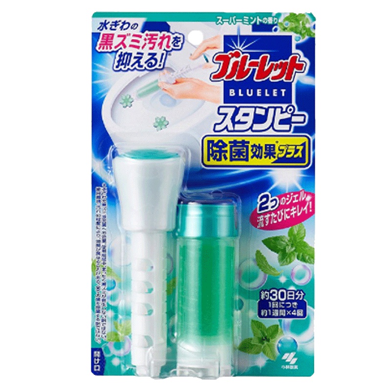 [大容量]小林制药马桶凝胶除臭清洁剂洁厕剂28g 除菌加强版 超强薄荷香 家居清洁 洁厕剂