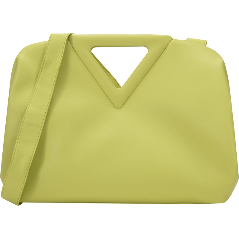 葆蝶家 BOTTEGA VENETA BV 女士牛皮革POINT手提单肩斜挎包中号652446 VCP40