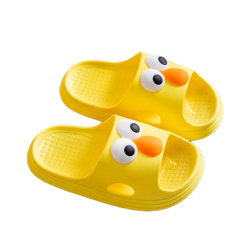 乐可爱2021新款儿童凉拖鞋居家卡通室内防滑软底可爱小公主男童沙滩凉鞋