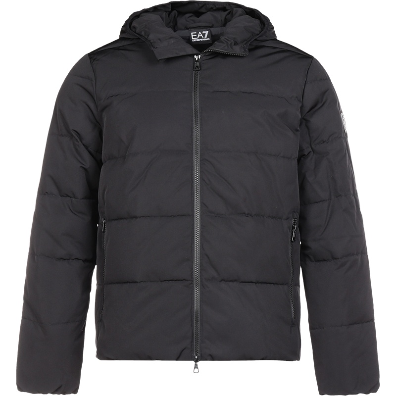 EMPORIO ARMANI EA7 阿玛尼 男士 聚酯纤维连帽棉服夹克外套 6HPB25 PN8AZ