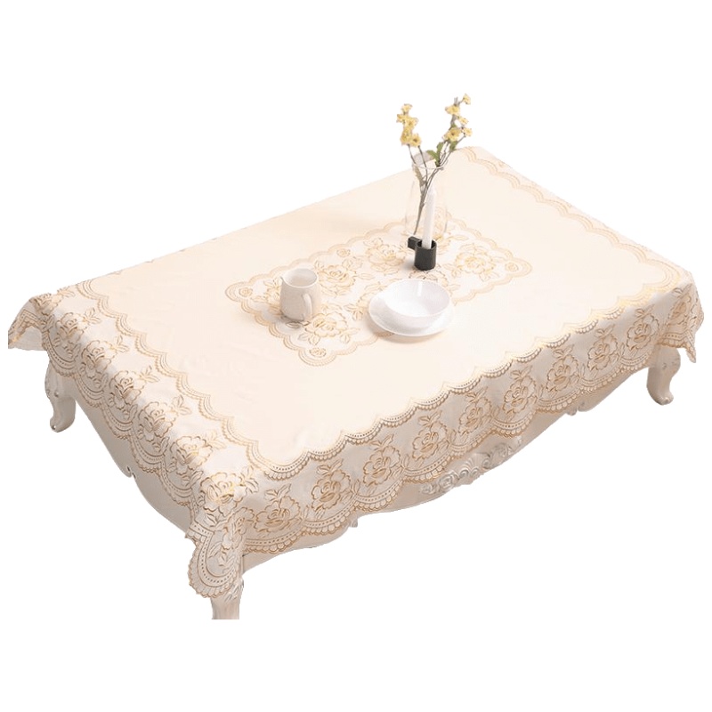 家柏饰(CORATED)茶几桌布茶几布防水防油免洗防烫烫金茶几垫桌垫欧式长方形客厅