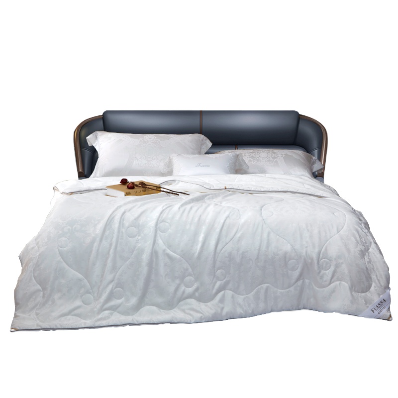 富安娜 家纺 被芯 锦瑟年华提花桑蚕丝春秋被HJ-51 单个装