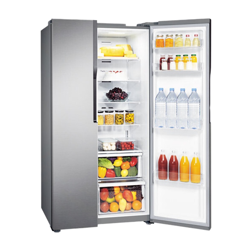 三星(SAMSUNG)565升对开门冰箱 RS55K4000SA/SC 银色