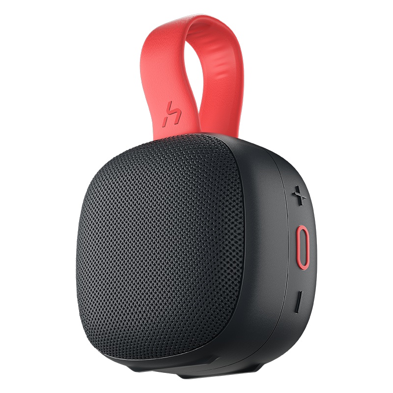 海威特(Havit)E5蓝牙音箱户外音响防水防尘防摔便携式可插卡小钢炮 手机车载通用 黑红色