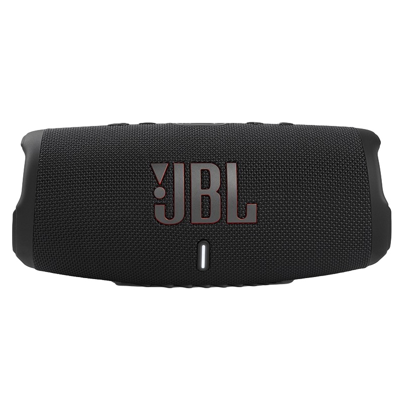 JBL CHARGE5 音乐冲击波五代 便携式蓝牙音箱+低音炮 户外防水防尘音箱桌面音响增强版赛道扬声器 黑色