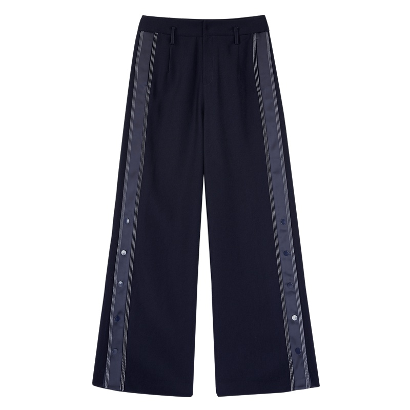 2019爱居兔秋季女装宽松版型阔腿裤