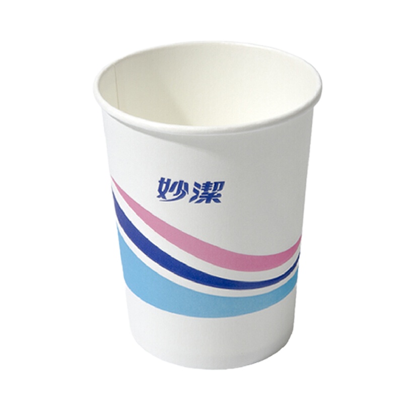 妙洁一次性纸杯妙洁聚餐饮料杯228ml （4袋装）
