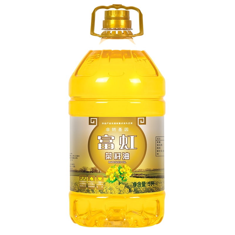 富虹油品5L一级菜籽油