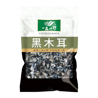 一品山野黑木耳120g