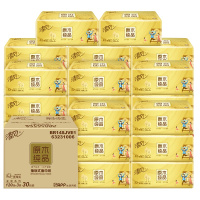 清风 抽纸 原木纯品金装系列 3层120抽30包 面巾纸 餐巾纸 卫生纸