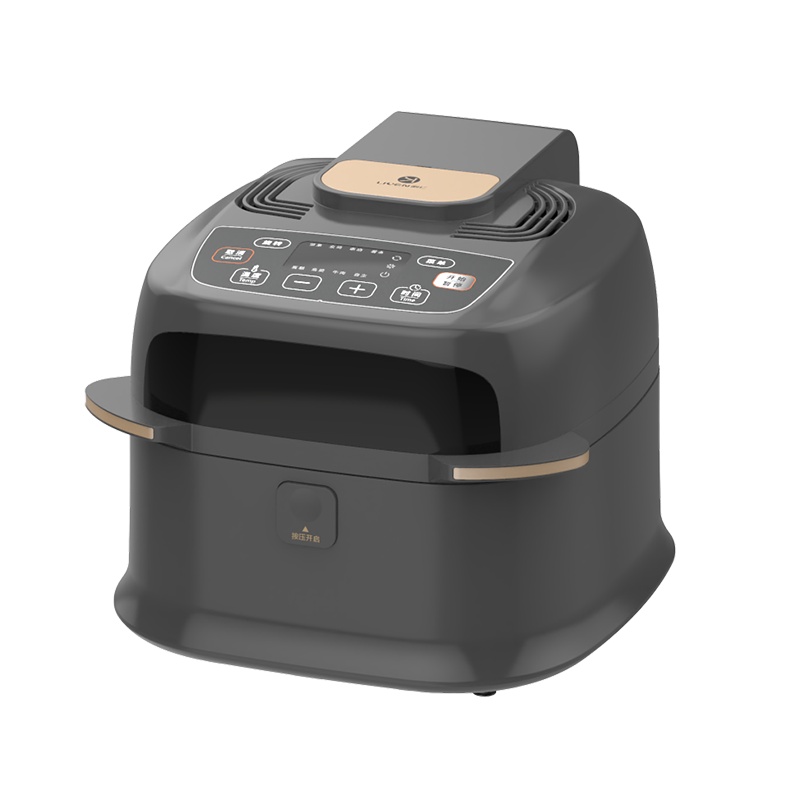 利仁(Liven)空气炸锅家用8升大容量智能无油电炸锅可视 多功能空气炸烤箱煎炸锅 全自动低脂薯条机KZ-D8002