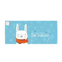 昕科 发热暖桌垫办公室桌面电脑鼠标写字暖手电热板电暖加热暖桌宝维尼兔80*33cm