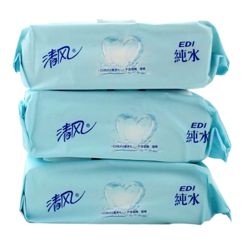 清风 BWB80C纯水湿巾80片/包 12包/箱