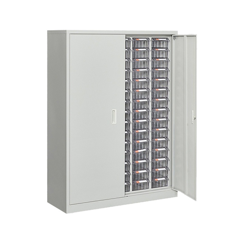 臻远零件柜抽屉式工具柜 75抽透明带门大号