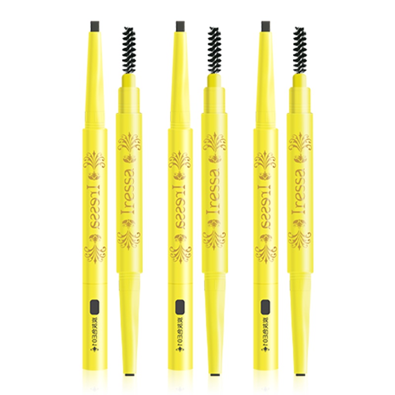 艾瑞莎自然俏丽防汗眉笔眉粉防水防汗不脱色不晕妆持久彩妆纹绣专用自然一字眉染眉初学者