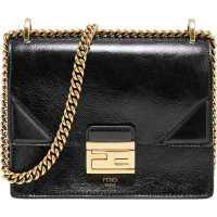 FENDI 女士KAN U系列羊皮小号单肩包斜挎包 8BT312 A86T