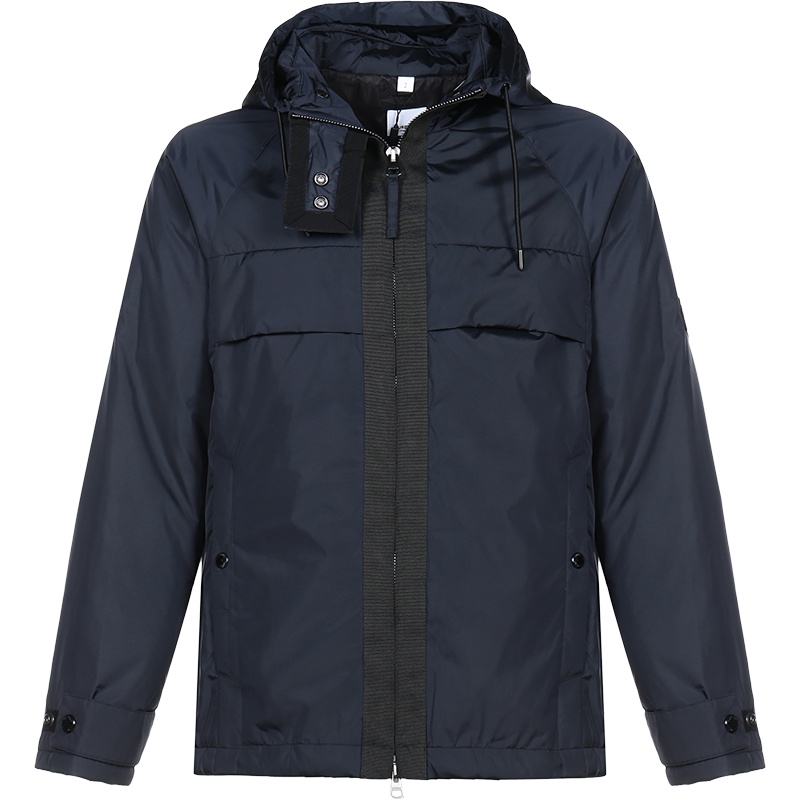 BURBERRY 博柏利 男款 锦纶连帽棉服外套上衣 80296501