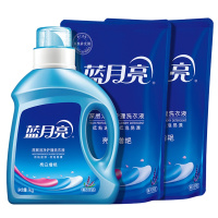蓝月亮&（亮白洗衣组合：薰亮白1kg+薰亮白袋1kg×2）×1（单位：件）