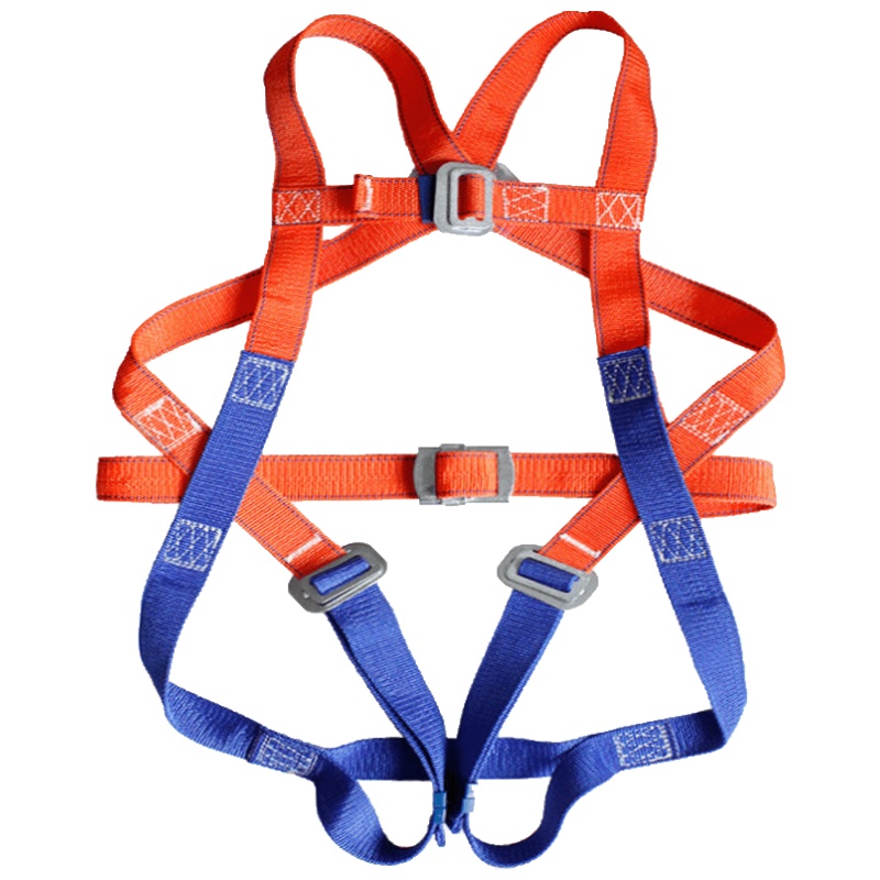 BONJEAN安全带高空作业全身户外施工保险带五点式安全装双钩安装 欧式单小勾2米