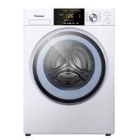 松下(Panasonic) XQG80-NHEBL 8KG 全自动家用滚筒变频 节能静音 洗脱一体滚筒洗衣机(白色)