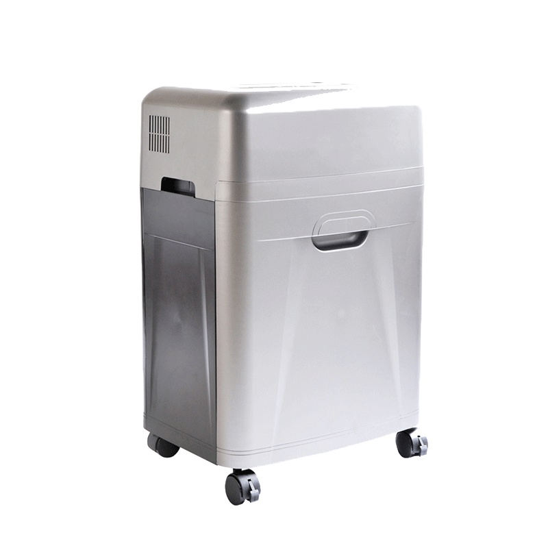 震旦(AURORA) AS108CD高保密专业办公碎纸机粉碎机(单次碎纸10张/碎CD碎卡/4级保密 灰色