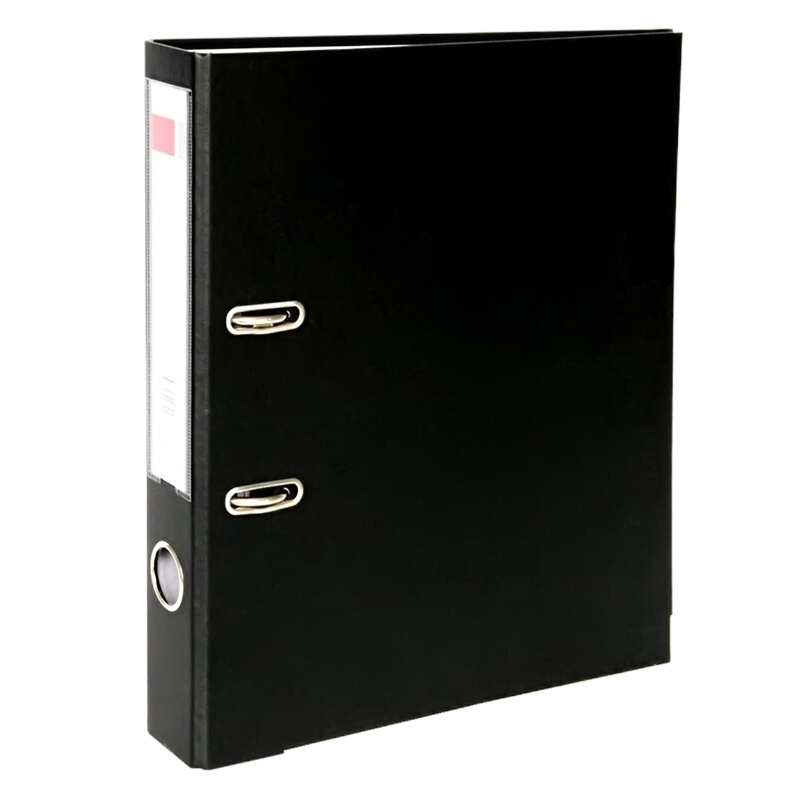 得力 5480 A4/2英寸PP快劳夹 黑色 20只装