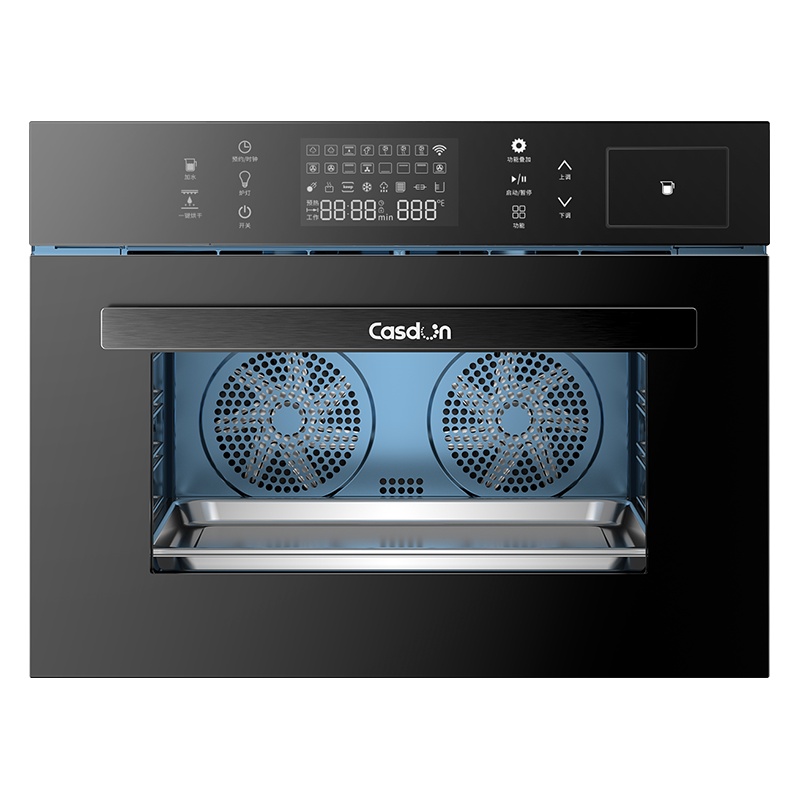 CASDON/凯度 GD Pro 家用蒸烤箱 蒸烤二合一大容量56L新升级功能 嵌入式蒸箱烤箱 专业烘焙电烤箱