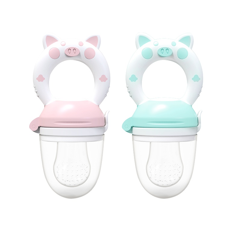 贝斯比Bassby 果果婴儿吃水果咬咬袋嚼嚼乐 宝宝硅胶果蔬咬咬乐 奶嘴辅食器