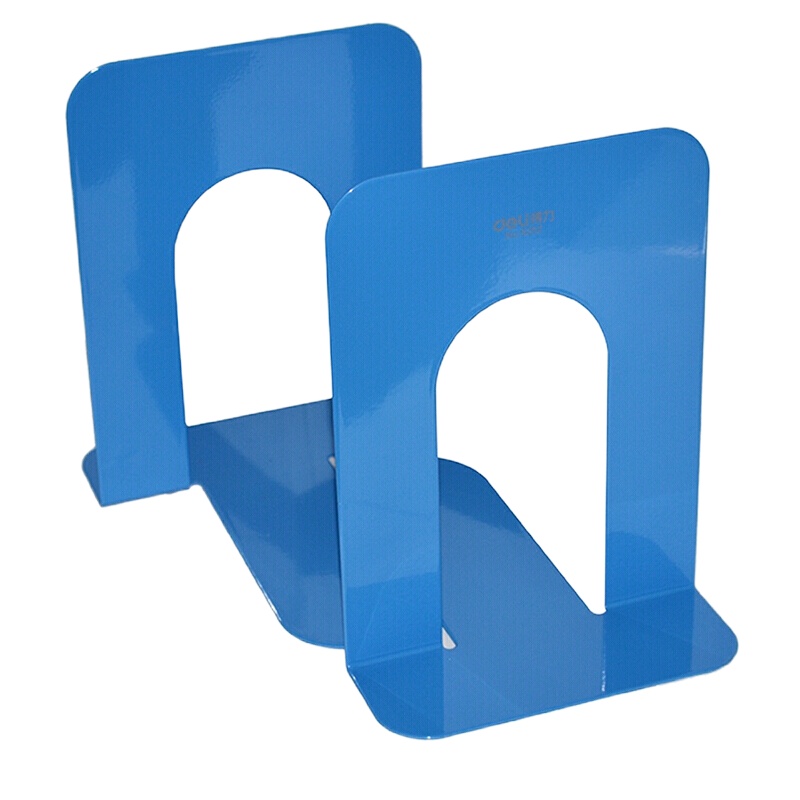 得力(deli) 9262 铁书立-7.5寸(蓝)(2片/付)