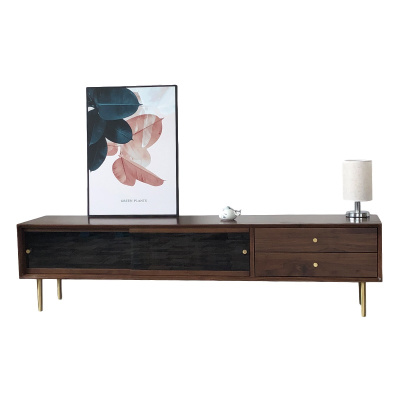 逐鹿中原简易质朴电视柜小户型HY-495实木板1600*400*450