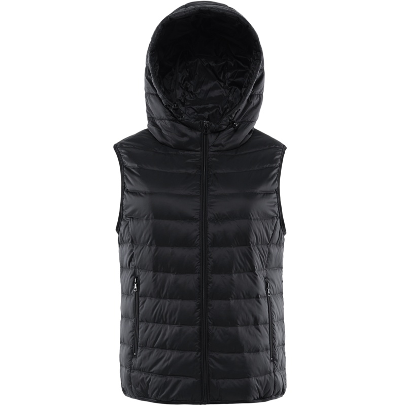 波司登羽绒马甲女短款秋季轻薄外穿连帽女马夹外套