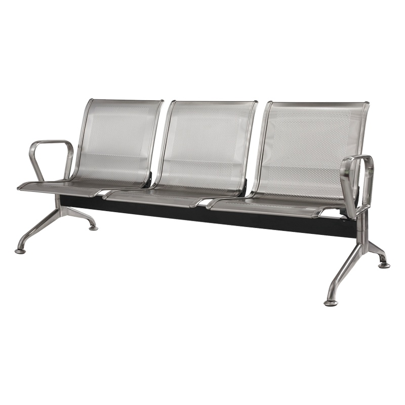 科朔 公共椅公共排椅银行等待椅机场等待椅排椅 三人位 KS-WL500-03C