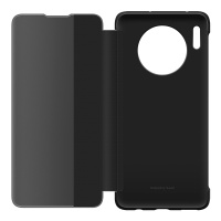 华为(HUAWEI)Mate 30原装手机壳 智能视窗皮套休眠保护套手机套保护壳 Mate 30智能视窗保护套(黑色)