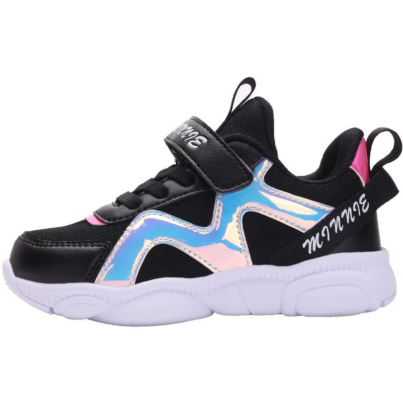 女童运动鞋迪士尼2019新款时尚儿童鞋子秋款小学生休闲女孩跑步鞋