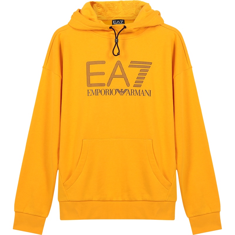 EMPORIO ARMANI EA7 阿玛尼 男士 棉质薄绒款连帽长袖卫衣运动衫 3KPM92 PJ8BZ