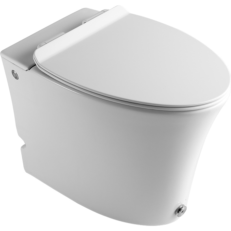 四季沐歌无水箱马桶坐便器连体式地排低噪节水座便器自洁釉面陶瓷座便器