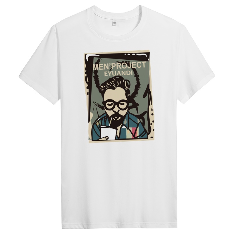 男士纯棉短袖T恤夏季男装体恤修身男生潮流 DT10291